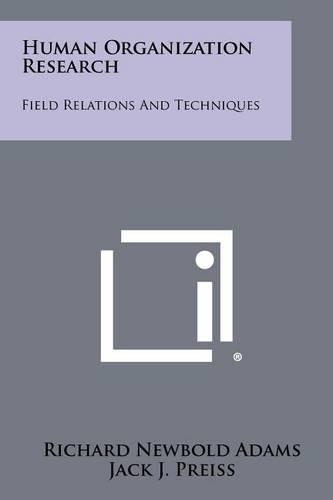 Human Organization Research