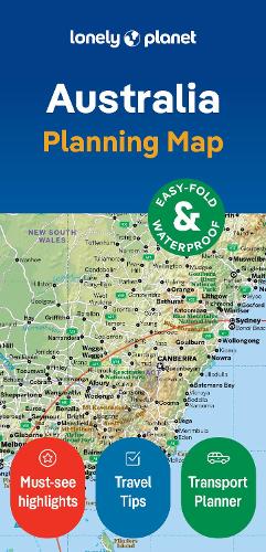 Lonely Planet Australia Planning Map: (Map)