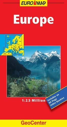 Europe Physical GeoCenter Map: (GeoCenter Maps)