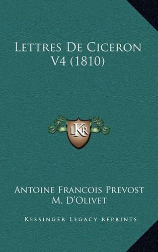 Lettres de Ciceron V4 (1810)