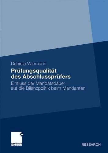 Prufungsqualitat Des Abschlussprufers