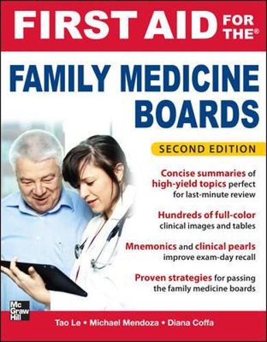 First Aid for the Family Medicine Boards, Second Edition