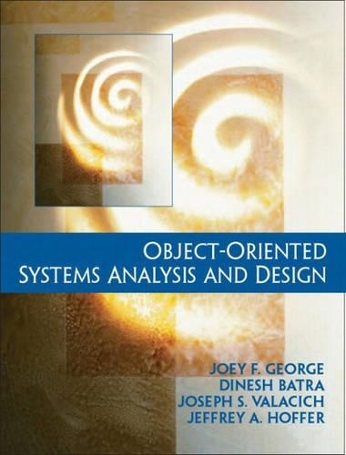 Object-Oriented System Analysis and Design