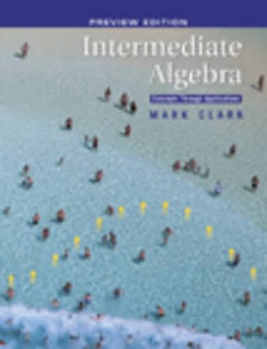 Intermediate Algebra