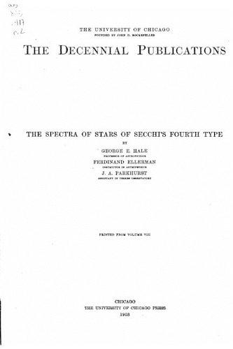 The Spectra of Stars of Secchi's Fourth Type
