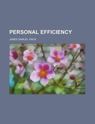 Personal Efficiency