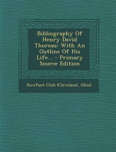 Bibliography of Henry David Thoreau