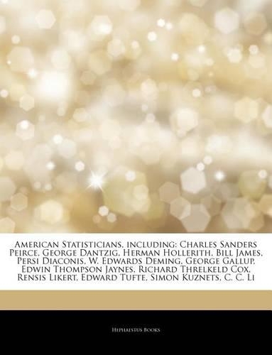 Articles on American Statisticians, Including