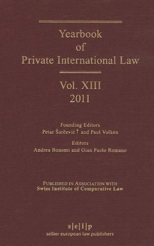 Yearbook of Private International Law