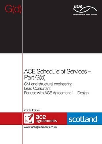 ACE Schedule of Services - Part G(d) (Scotland)