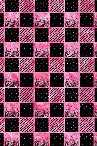 Journal Notebook Squares and Dots Pattern 7