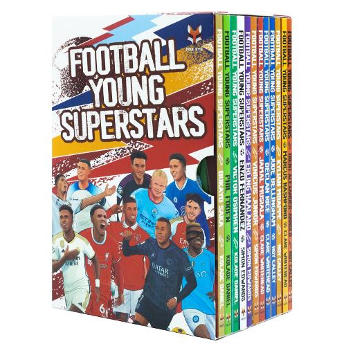 Football Young Superstars 12 Books Box Set