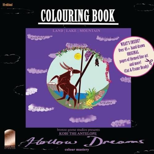 Kobi the Antelope - Hollows Dreams: Colouring Book: Colour Mastery