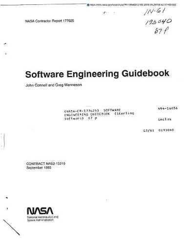 Software Engineering Guidebook