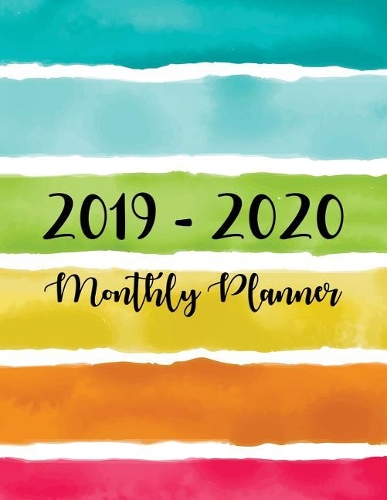 2019-2020 Monthly Planner: Two Year - Monthly Calendar Planner - 24 Months Jan 2019 to Dec 2020 For Academic Agenda Schedule Organizer Logbook and Journal Notebook Planners - (1 2019 - 2020 Daily Weekly Monthly Calendar Planner 8.5 X 11)