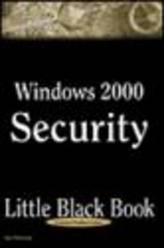 Windows 2000 Server Security Little Black Book