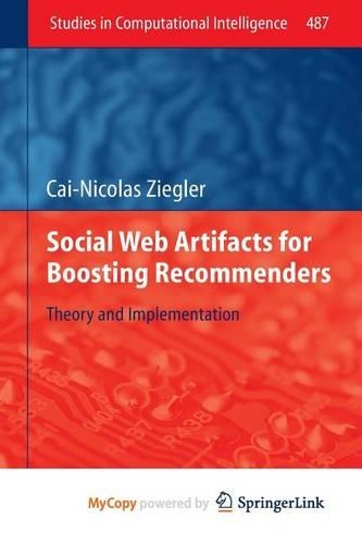 Social Web Artifacts for Boosting Recommenders