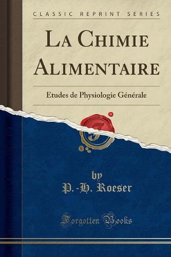 La Chimie Alimentaire