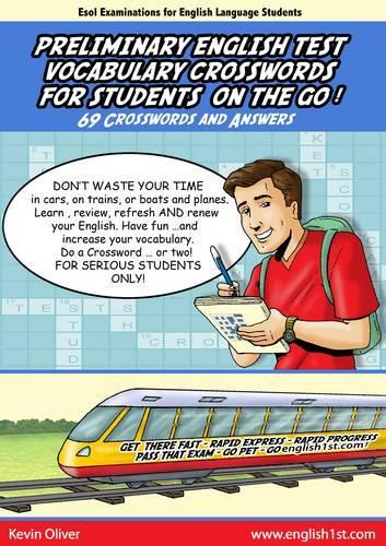 Preliminary English Test Vocabulary Crosswords for Students on the Go