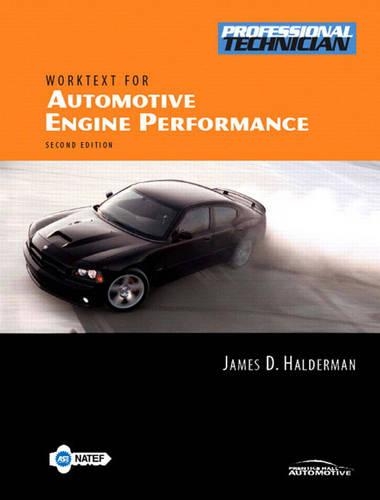 Automotive Engine Performance Worktext w/Job Sheets