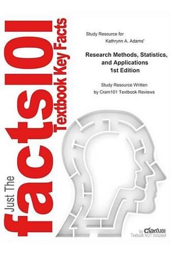 Research Methods, Statistics, and Applications