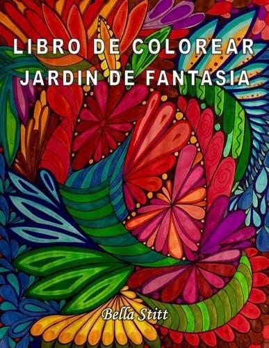 Libro de colorear - Jardin de fantasia