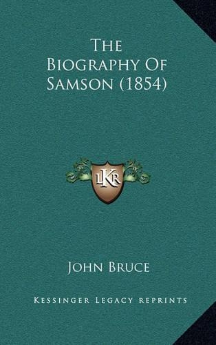 The Biography Of Samson (1854)