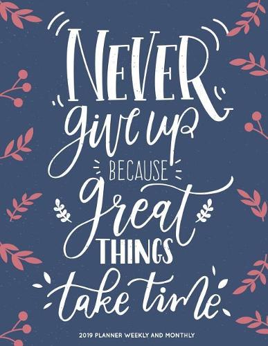 2019 Planner Weekly And Monthly