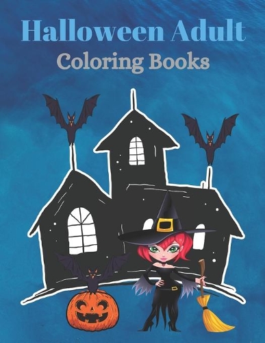 Halloween Adult Coloring Books