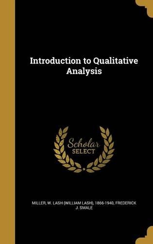 Introduction to Qualitative Analysis