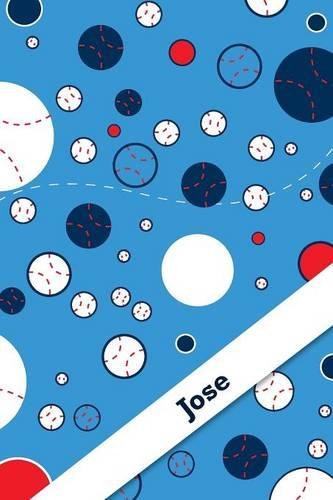 Etchbooks Jose, Baseball, Wide Rule, 6 X 9', 100 Pages