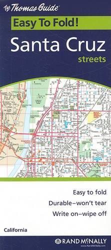 The Thomas Guide Easy to Fold! Santa Cruz Streets: (Thomas Guide Easy to Fold!)