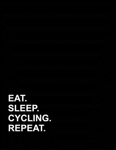 Eat Sleep Cycling Repeat: Accounts Journal(97 Accounts Journal)