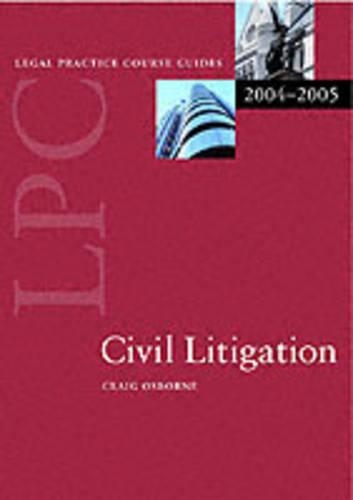 Civil Litigation 2004/2005