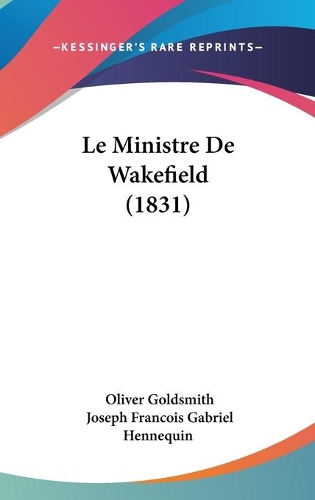 Le Ministre De Wakefield (1831)