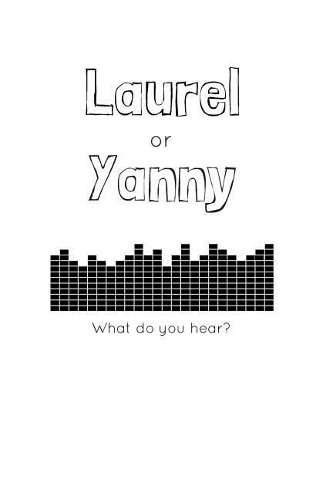 Laurel or Yanny: 100 pages, 6 x 9 inches, funny, meme, wide ruled, lined, blank, journal, diary, planner, composition, notebook(5 Laurel or Yanny)