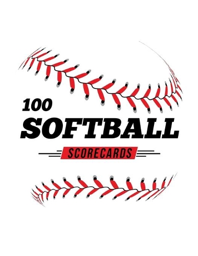 100 Softball Scorecards