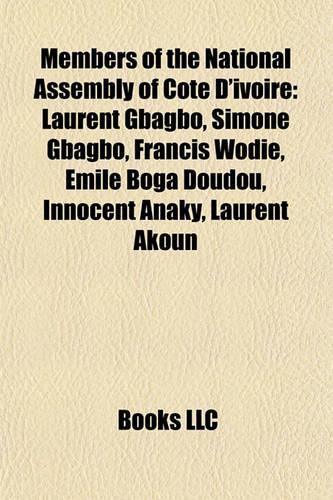 Members of the National Assembly of C Te D'Ivoire