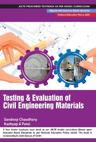 Testing & Evaluation of Civil Engineering Materials  |AICTE Prescribed Textbook|