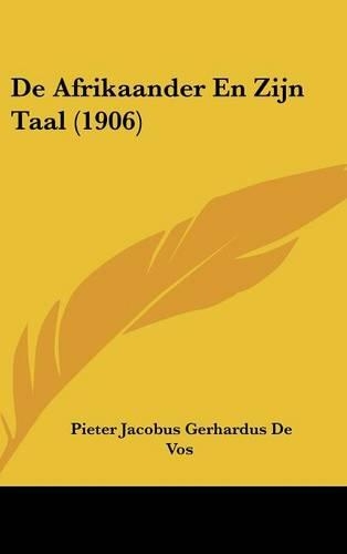 de Afrikaander En Zijn Taal (1906)