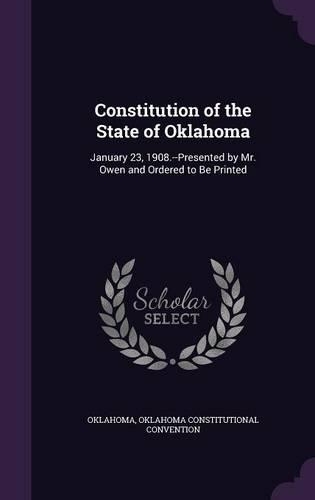 Constitution of the State of Oklahoma