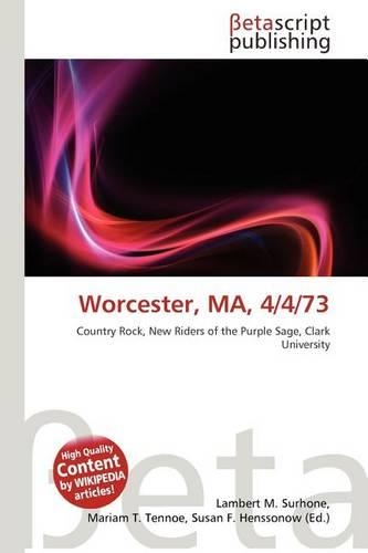 Worcester, Ma, 4