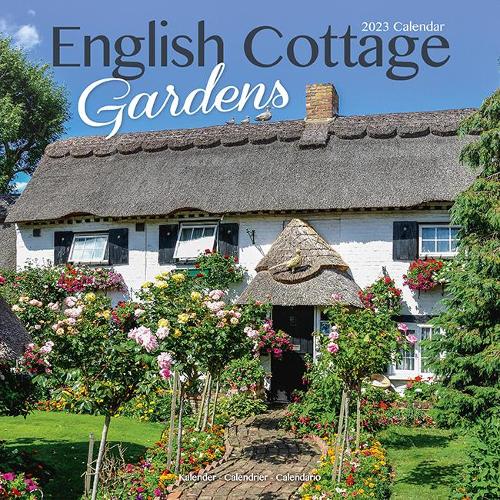 English Gardens 2023 Wall Calendar