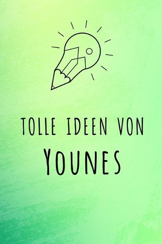 Tolle Ideen von Younes: Kariertes Notizbuch mit 5x5 Karomuster für deinen Vornamen