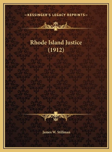 Rhode Island Justice (1912)