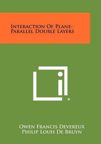 Interaction of Plane-Parallel Double Layers