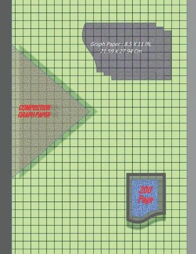 Graph Paper Notebook 8.5 x 11 IN, 21.59 x 27.94 cm