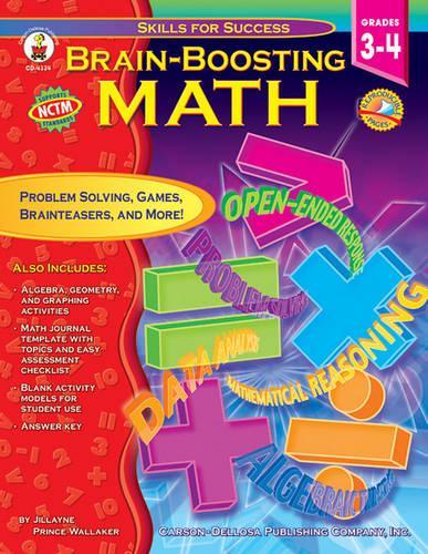 Brain-Boosting Math, Grades 3 - 4