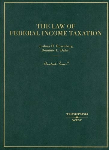 The Law of Federal Income Taxation
