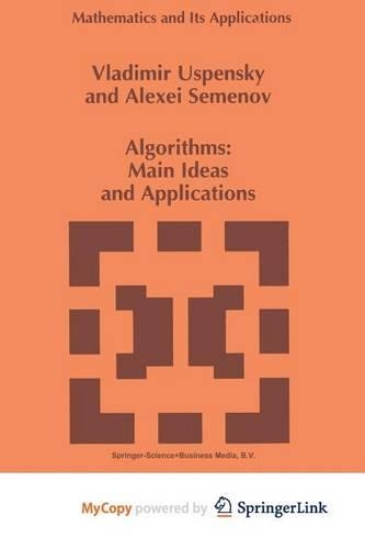 Algorithms: Main Ideas and Applications